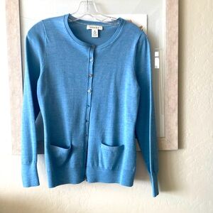 Banana Republic blue cardigan